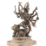 Vintage Bronze Goddess Kali Sculpture | 18" Indonesian Lost Wax Art | 5.93kg Divine Masterpiece | Traditional Casting | Jaipurio
